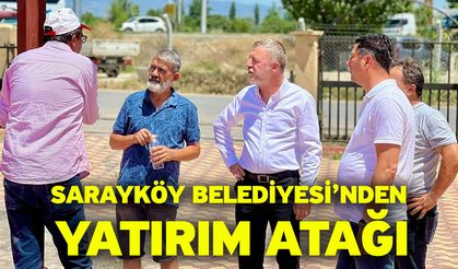 Sarayköy Belediyesi’nden Yatırım Atağı: Başkan Mehmet Salih Konya, Devam Eden Projeleri Yerinde İnceledi!