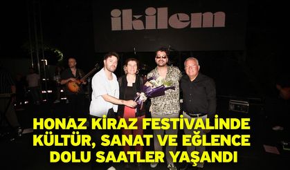 Honaz Kiraz Festivalinde kültür, sanat ve eğlence dolu saatler yaşandı