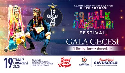 Büyükşehir Halk Dansları Gala Gecesi
