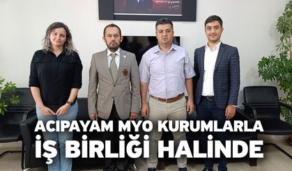 Acıpayam MYO Kurumlarla İş Birliği Halinde