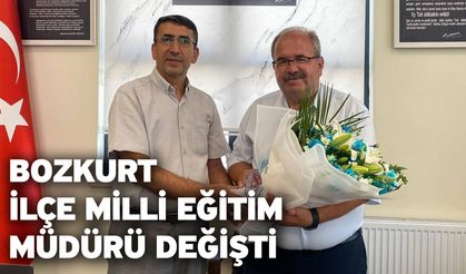Bozkurt İlçe Milli Eğitim Müdürü değişti