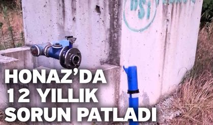 Honaz’da 12 Yıllık Sorun Patladı