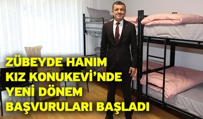 Zübeyde Hanım Kız Konukevi’nde yeni dönem başvuruları başladı