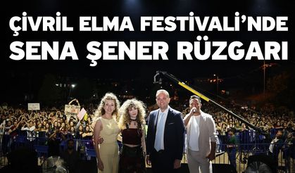 Çivril Elma Festivali’nde Sena Şener Rüzgarı
