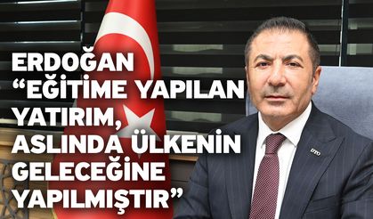 DTO Başkanı Erdoğan’dan Yeni Eğitim Öğretim Yılı Mesajı