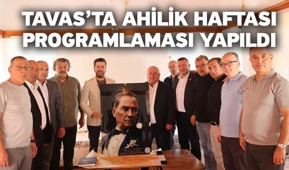 Tavas’ta Ahilik Haftası programlaması yapıldı