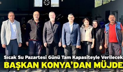 Başkan Konya’dan müjde! Sıcak Su Pazartesi Günü Tam Kapasiteyle Verilecek