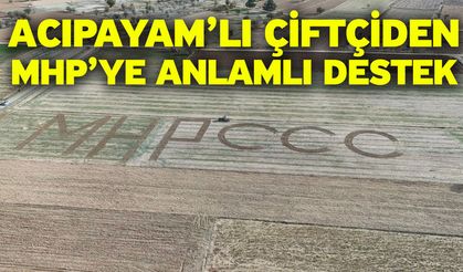 Acıpayamlı Çiftçiden MHP’ye Anlamlı Destek
