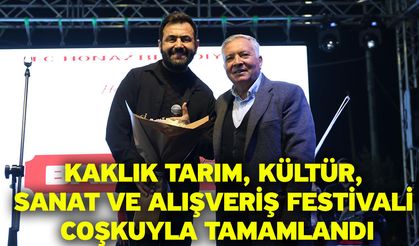 Kaklık Tarım, Kültür, Sanat ve Alışveriş Festivali coşkuyla tamamlandı