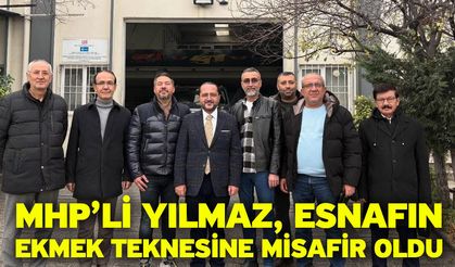 MHP’li Yılmaz, Esnafın Ekmek Teknesine Misafir Oldu