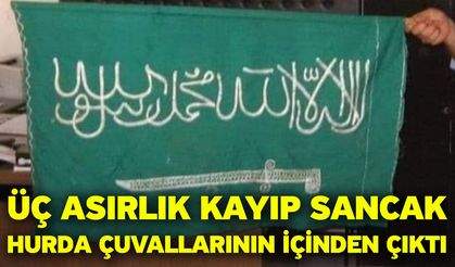 Üç asırlık kayıp sancak hurda çuvallarının içinden çıktı