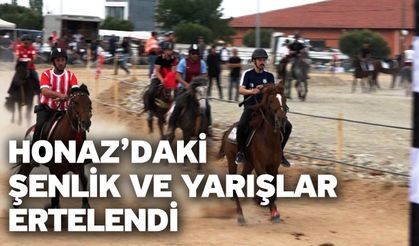 Honaz’daki Şenlik ve Yarışlar Ertelendi