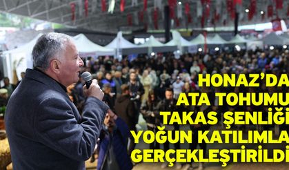 Honaz’da Ata Tohumu Takas Şenliği Yoğun Katılımla Gerçekleştirildi