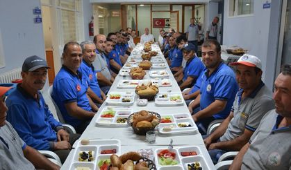 Babadağ Belediyesi personeli kahvaltı programında bir araya geldi