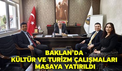 Baklan’da Kültür ve Turizm Çalışmaları Masaya Yatırıldı