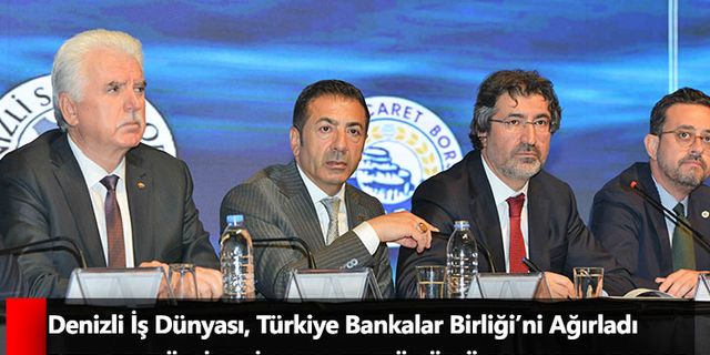 Denizli İş Dünyası, Türkiye Bankalar Birliği’ni Ağırladı! Reel Sektör İle Finans Sektörünü Buluşturdular