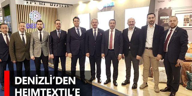 Denizli’den Heimtextıl’e Güçlü Katılım