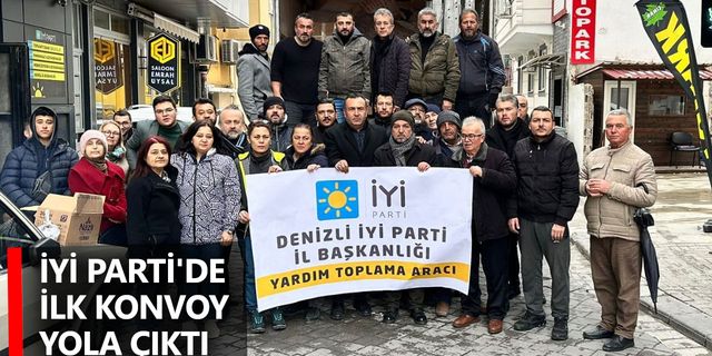 İYİ Parti'de ilk Konvoy Yola Çıktı