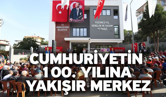 Merkezefendi’de ‘Yüzüncü Yıl Gençlik Merkezi’ hizmete açıldı