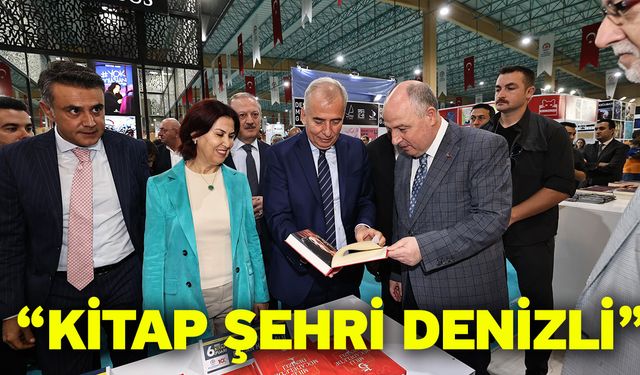 Denizli Büyükşehir Belediyesi 6. Kitap Fuarı açıldı