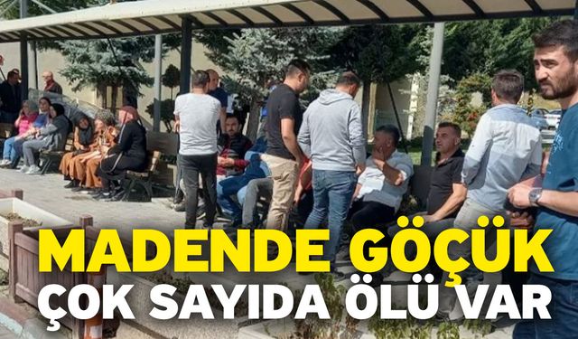 Madende Göçük Çok Sayıda Ölü Var