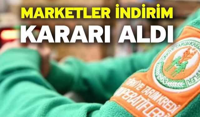 Marketler İndirim Kararı Aldı