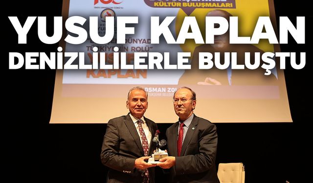 Yusuf Kaplan Denizlililerle Buluştu