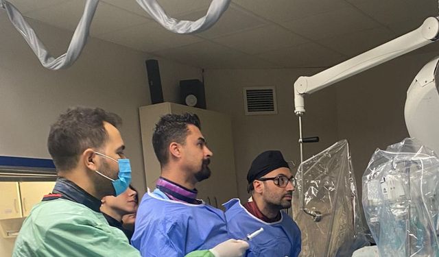 Denizli’de Kireçli Kalp Damarlarının Açılmasında Yeni Teknoloji  İlk Defa PAÜ Hastanesinde Uygulandı
