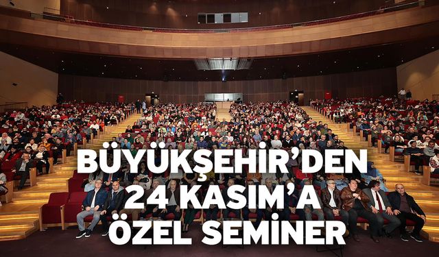 Büyükşehir, yazar İzgören ile öğretmenleri buluşturdu