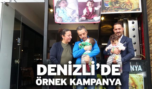 Denizli’de örnek kampanya