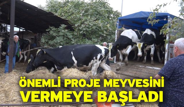 Önemli Proje Meyvesini Vermeye Başladı