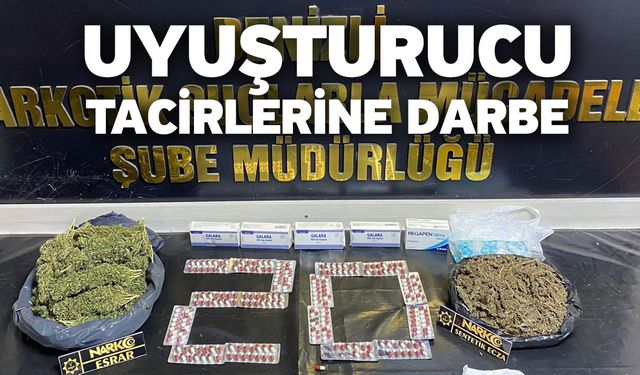 4 Kilo Metamfetamin Ve 1 Kilo 120 Gram Esrarla Yakalanan 4 Şüpheli Tutuklandı