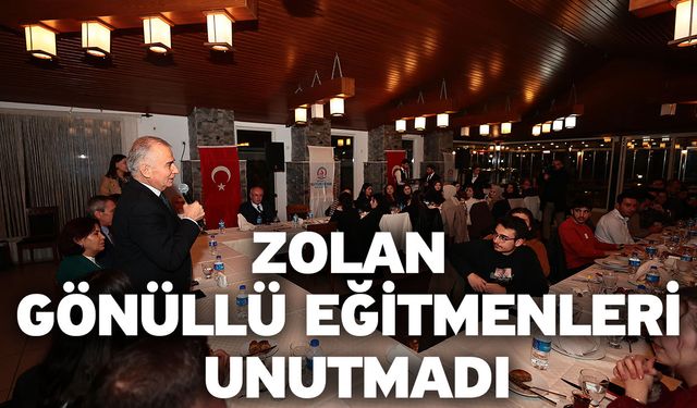 Zolan: Çok büyük fedakârlık gösteriyorsunuz