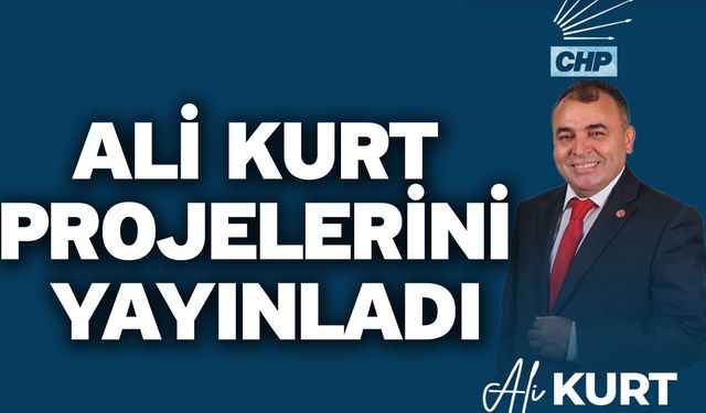 Ali Kurt Projelerini Yayınladı