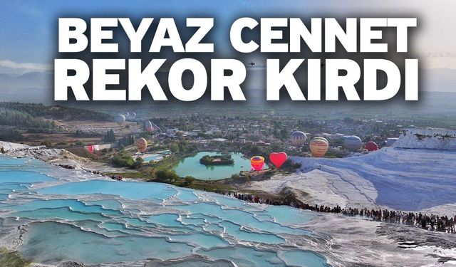 Beyaz cennet rekor kırdı