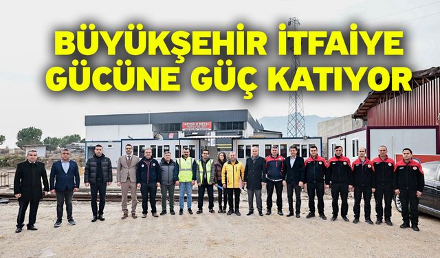 Büyükşehir’den Buldan’a yeni itfaiye hizmet binası