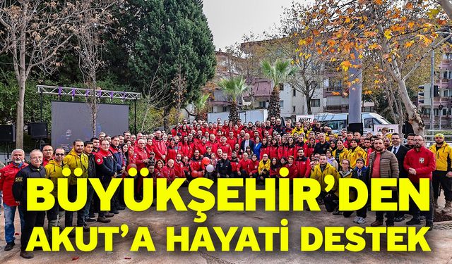 Denizli Büyükşehir Belediyesi AKUT Operasyon Merkezi açıldı