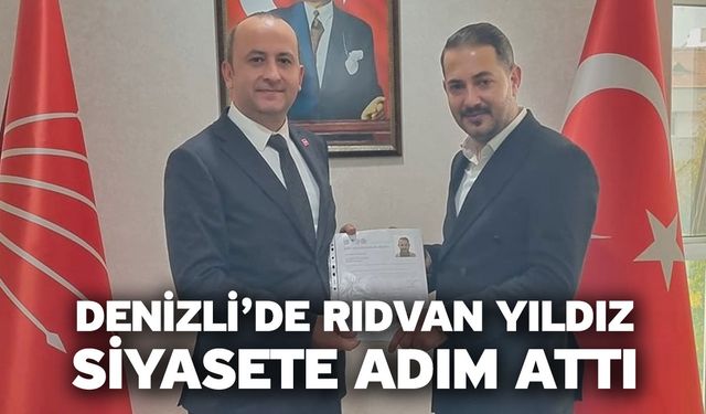 Denizli’de Hayırsever İşadamı Siyasete Adım Attı