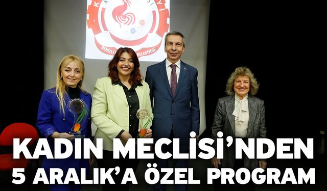 Kadın Meclisi’nden 5 Aralık’a Özel Program