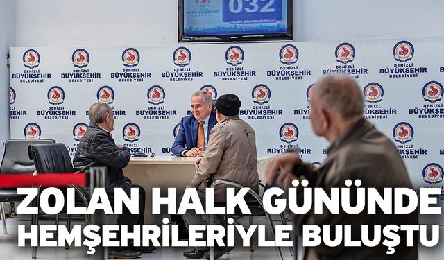 Zolan halk gününde hemşehrileriyle buluştu