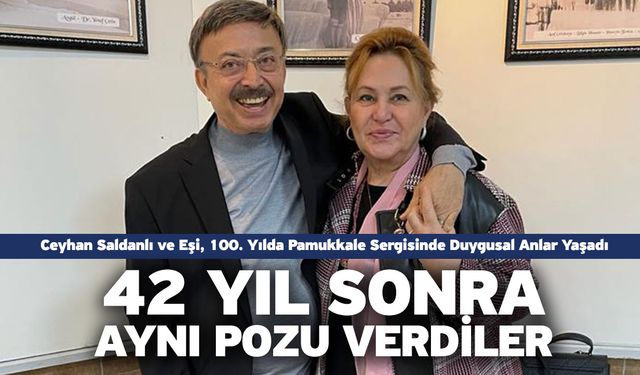 Ceyhan Saldanlı ve Eşi 42 Yıl Sonra Aynı Pozu Verdiler