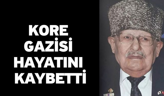 Kore Gazisi Hayatını Kaybetti