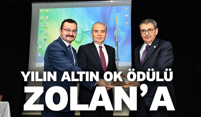 Yılın Altın Ok Ödülü Zolan’a