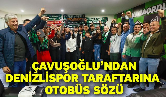 CHP Denizli Büyükşehir Belediye Başkan Adayı Bülent Nuri Çavuşoğlu’ndan Denizlispor taraftarına otobüs sözü