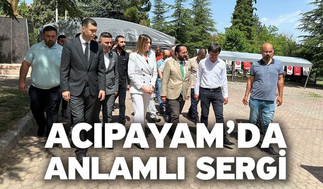 Acıpayam’da Anlamlı Sergi