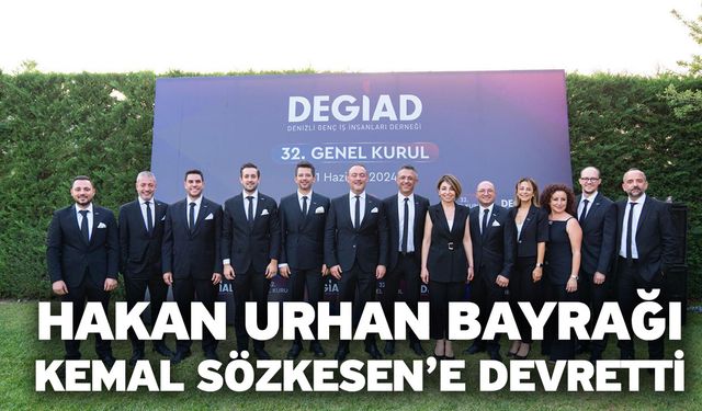 “Hakan Urhan Bayrağı Kemal Sözkesen’e devretti”