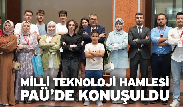 Milli Teknoloji Hamlesi Paü’de Konuşuldu