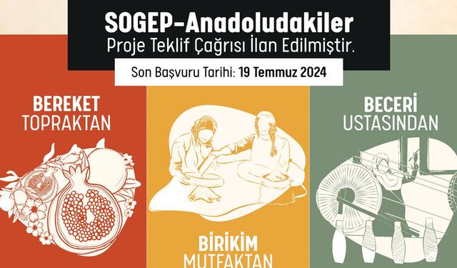 GEKA 2024 yılında ülke genelinde yürütülecek 'Anadoludakiler' programını duyurdu