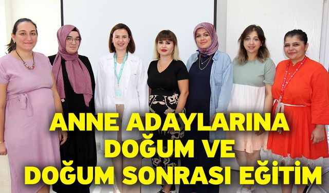 Pamukkale Sağlıklı Hayat Merkezi’nde Anne Adaylarına Doğum ve Doğum Sonrası Eğitimler