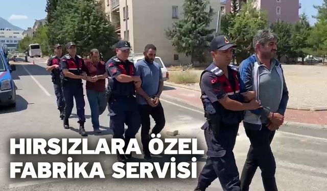 Servis şoförünün hırsızlık oyunu JASAT dedektiflerini şaşırttı